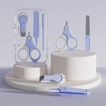 4-in-1-Baby-Nagelknipser-Set, tragbares Reise-Babypflegeset
