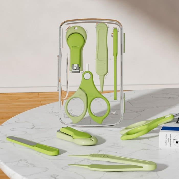 4-in-1-Baby-Nagelknipser-Set, tragbares Reise-Babypflegeset – Bild 2