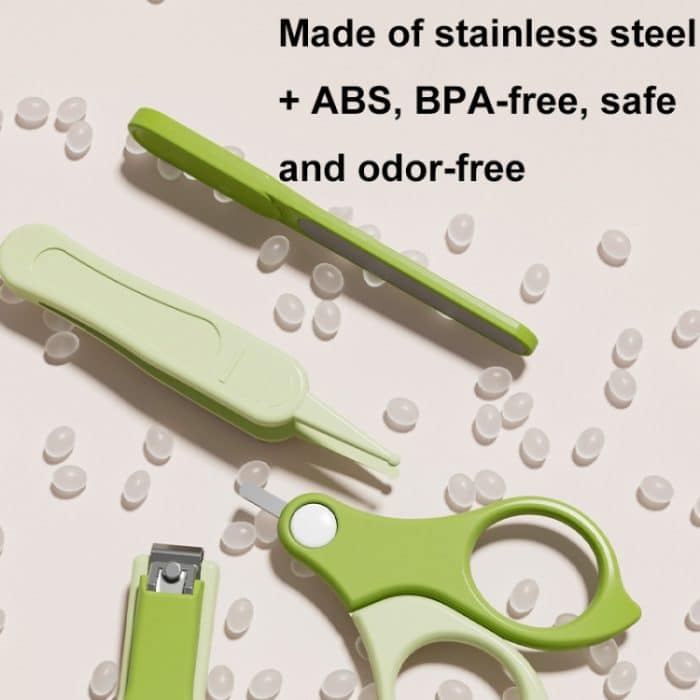 4-in-1-Baby-Nagelknipser-Set, tragbares Reise-Babypflegeset – Bild 8