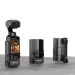 Für DJI Osmo Pocket 3 HEPAIL Extended Adapter Schutzhülle Lünette Verlängerung Griff Kalten Schuh Adapter Halterung – Bild 2