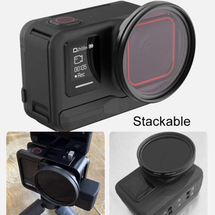 Für Insta360 ACE Pro Filterunterstützung Metallmaterial Schutzspiegelrahmen – Bild 6