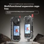 Für Insta360 X4 Metallrahmen Action Kamera Kaninchenkäfig Erweiterungshalterung – Bild 2