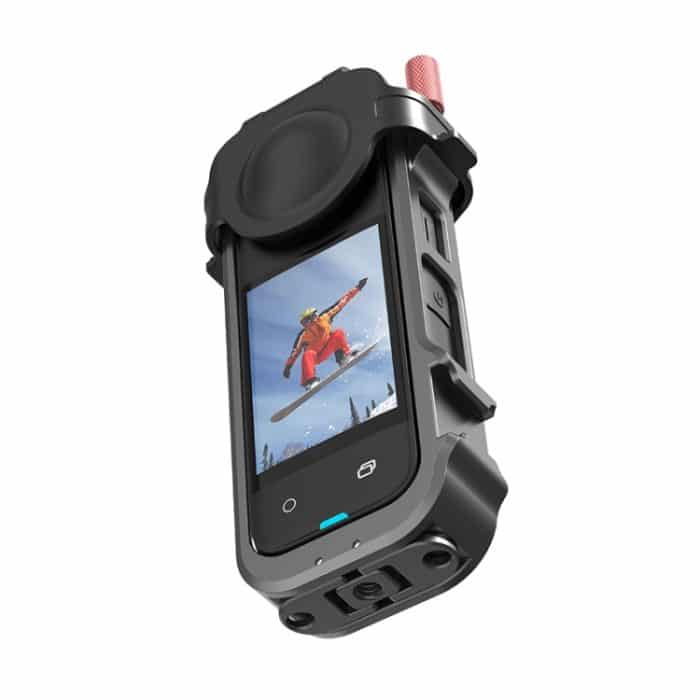 Für Insta360 X4 Metallrahmen Action Kamera Kaninchenkäfig Erweiterungshalterung – Bild 7