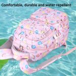 3-in-1-Schulrucksack für Kinder, kleine Schüler-Büchertasche mit Lunchtasche und Federmäppchen – Bild 7