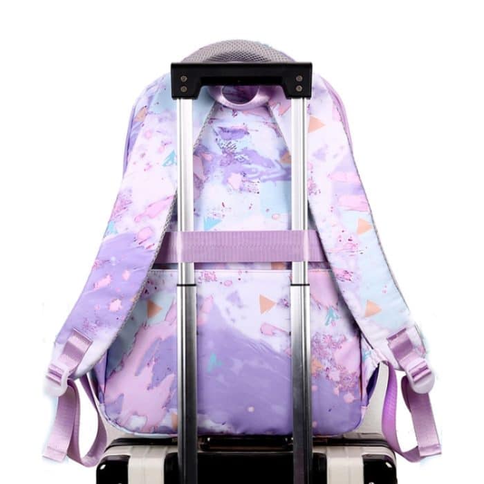 3-in-1-Schulrucksack für Kinder, kleine Schüler-Büchertasche mit Lunchtasche und Federmäppchen – Bild 4