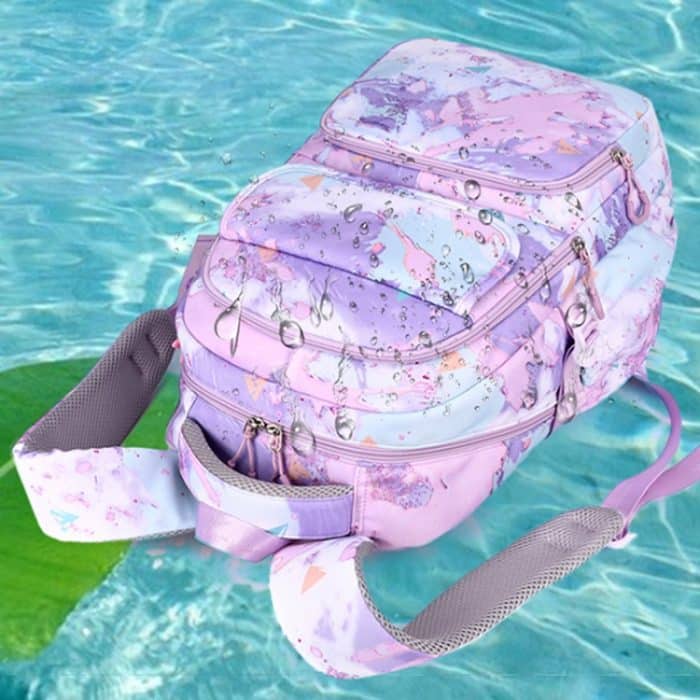 3-in-1-Schulrucksack für Kinder, kleine Schüler-Büchertasche mit Lunchtasche und Federmäppchen – Bild 7