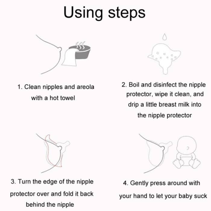 Brustwarzenschutz-Ergänzungsmittel, Stillwerkzeug, Baby-Stillschnuller – Bild 10