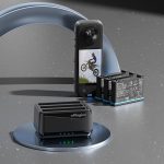 Für Insta360 X4 AMagisn Batterieladegerät Ladesitz Kamerazubehör – Bild 2