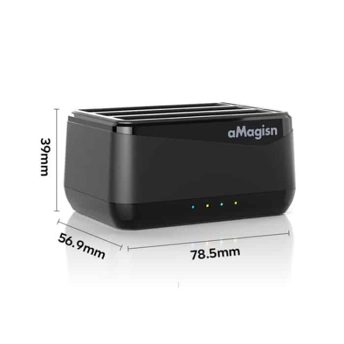 Für Insta360 X4 AMagisn Batterieladegerät Ladesitz Kamerazubehör – Bild 5