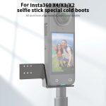 Für Insta360 X4 / X3 / One X2 CYNOVA Cold Shoe Erweiterung RODE Wireless GO Mikrofon – Bild 2