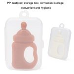 Baby-Silikon-Beißring, Flaschenbiss-Beißring, Beißstab, With Box Nano Color, With Box Milk White, Without Box Nano Color, Without Box Milk White – Bild 5