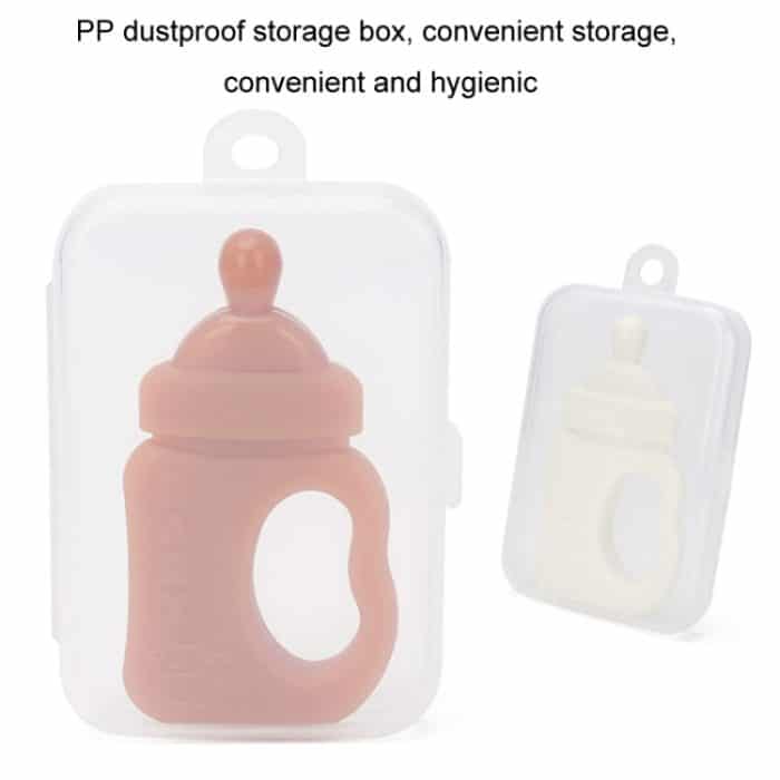 Baby-Silikon-Beißring, Flaschenbiss-Beißring, Beißstab, With Box Nano Color, With Box Milk White, Without Box Nano Color, Without Box Milk White – Bild 5