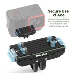 AMagisn Metall-Magnet-Schnellverschluss + obere Abdeckung, für Insta360 Ace / Ace Pro / X3 / X2 / GoPro HERO12 Schwarz – Bild 4