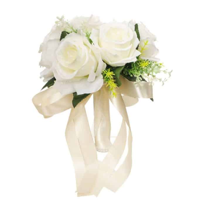 Brauthandstrauß Hochzeitszubehör Simulation Hochzeit dekorative Blumen – Bild 1
