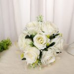 Brauthandstrauß Hochzeitszubehör Simulation Hochzeit dekorative Blumen – Bild 4