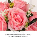 Brauthandstrauß Hochzeitszubehör Simulation Hochzeit dekorative Blumen – Bild 5