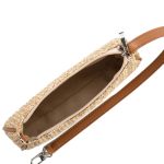 Frauen gewebte Tasche einzelne Schulter Achselhöhle Hunderte von Strohbeutel, Straw (Khaki) – Bild 4