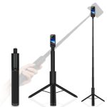 Für Insta360 One X einziehbares integriertes Kamera-Panorama-unsichtbares Selfie-Stick-Stativ, 1.22m For Insta360 One X – Bild 2