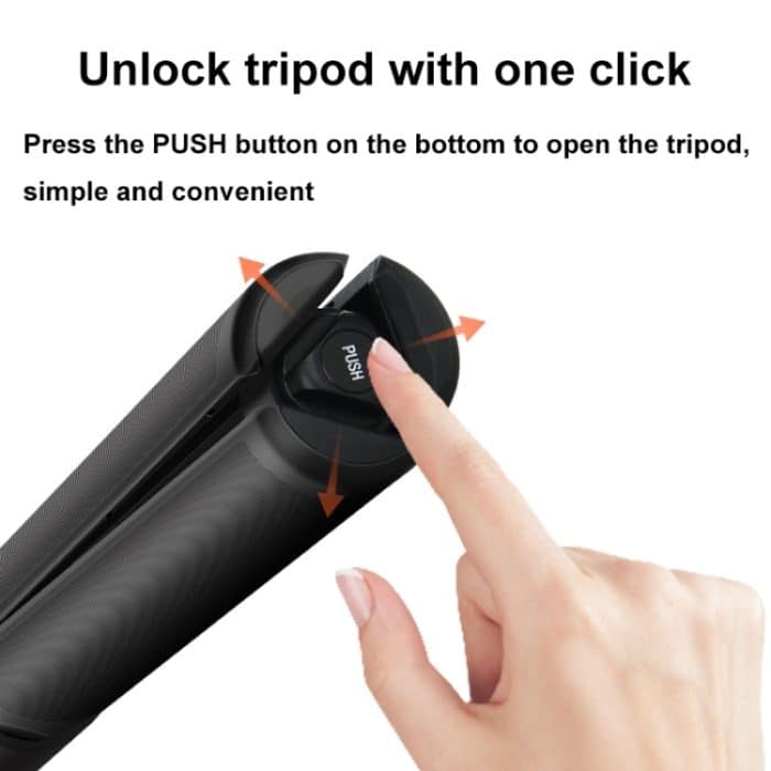 Für Insta360 One X einziehbares integriertes Kamera-Panorama-unsichtbares Selfie-Stick-Stativ, 1.22m For Insta360 One X – Bild 6