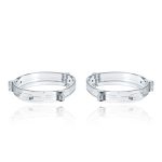 Für Meta Quest 3 VR Magnetischer Brillenrahmen, L&R Frame Transparent, Anti Blue Light Lens+Frame Transparent, L&R Frame Black, Anti Blue Light Lens+Frame Black