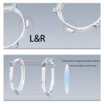 Für Meta Quest 3 VR Magnetischer Brillenrahmen, L&R Frame Transparent, Anti Blue Light Lens+Frame Transparent, L&R Frame Black, Anti Blue Light Lens+Frame Black – Bild 6
