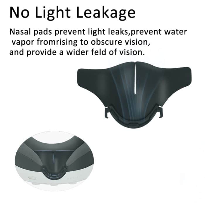 Für Meta Quest 3 VR Blackout Nose Pad Mask Face Pad Cover, 4pcs /Set, 2pcs /Set – Bild 4