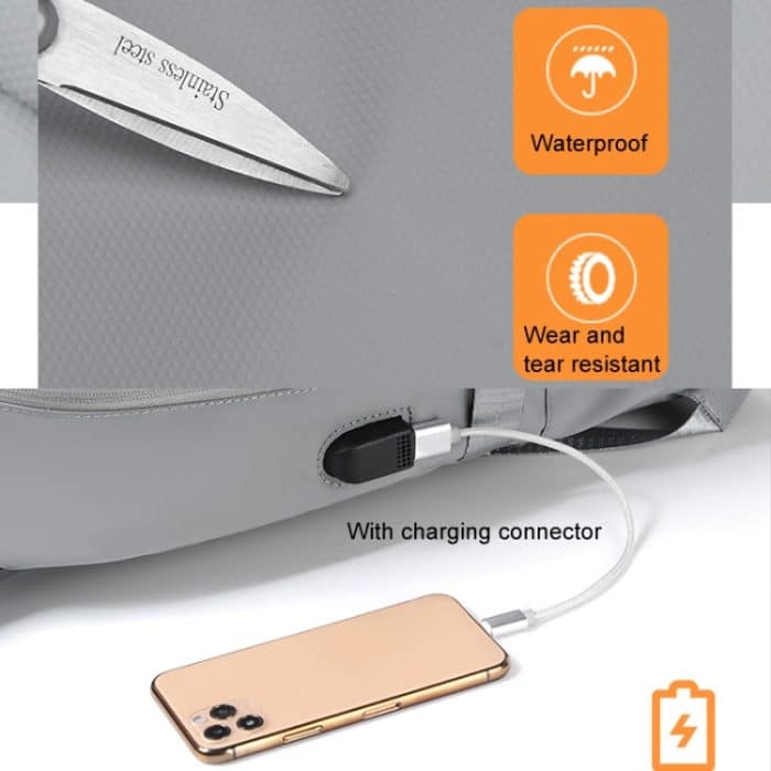 WEIXIER B682 Doppelter Schulterrucksack mit großer Kapazität, lässige wasserdichte Reisetasche – Bild 7