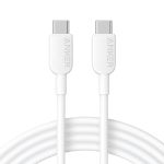 ANKER A81E1 0,9 m 60 W Dual-Typ-C-Daten-Handy-Doppelkopf-Schnellladekabel