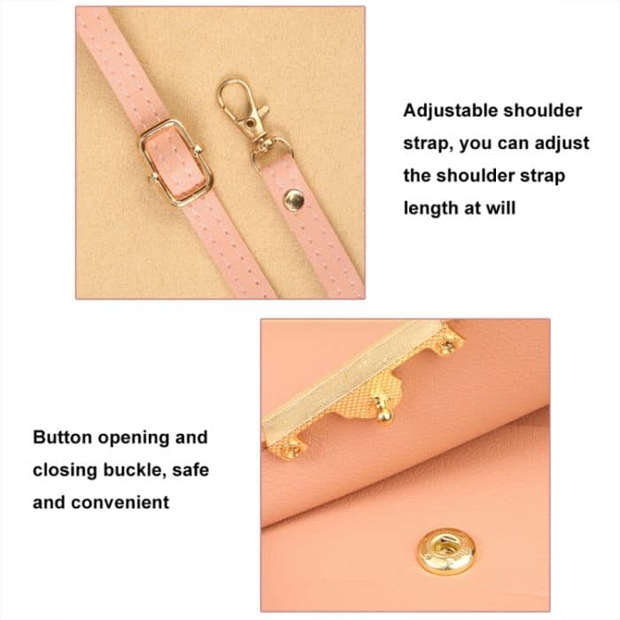 Touchscreen-Handytasche zum Umhängen, multifunktionale Geldbörse mit Reißverschluss – Bild 4