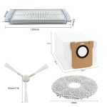 Für Xiaomi Mijia M30 Pro Staubsauger, Main Brush, Side Brush, 2pcs /Pack Filter, Mop Cloth, Dust Bag – Bild 3