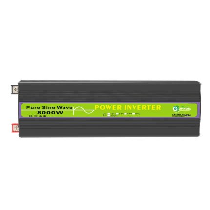 8000 W reiner Sinus-Wechselrichter für Auto, Einzel-Digitalanzeige, Spannungswandler, Gurxun 12V-220V, Gurxun 24V-220V, Gurxun 48V-220V, Gurxun 60V-220V