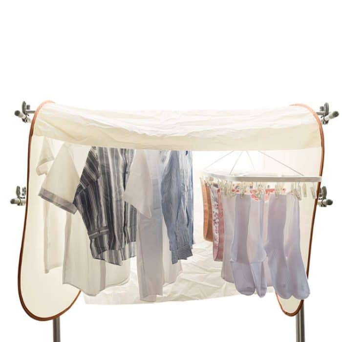 Outdoor-Kleidung trocknen staubdichte regensichere Sonnenschutzabdeckung, Beige, Lengthen Beige – Bild 2