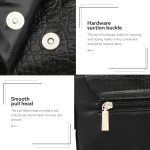 Vertikale Herren-Umhängetasche aus PU-Leder, wasserabweisende, lässige Aktentasche – Bild 6