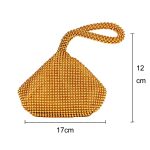 Abend-Clutch, Damen-Bankett-Handtasche mit weichen Perlen – Bild 2