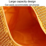 Abend-Clutch, Damen-Bankett-Handtasche mit weichen Perlen – Bild 3