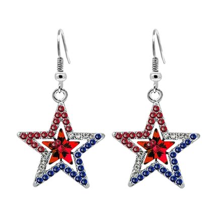 Pentagramm mit Zirkonia-Anhänger, Feiertags-Gedenkgeschenk