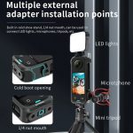 Für Insta360 X4 CYNOVA Metall-Kaninchenkäfig + Objektivdeckel-Set, Schutzzubehör – Bild 6