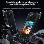 Für Insta360 X4 CYNOVA Metall-Kaninchenkäfig + Objektivdeckel-Set, Schutzzubehör – Bild 7