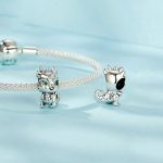 S925 Sterling Silber Neujahr süßer kleiner Drache DIY Perlen – Bild 2