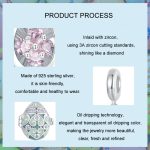 S925 Sterling Silber Ostern Glücksei DIY Anhänger – Bild 5