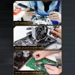 FNIRSI Tragbares Lötkolbenset mit konstanter Temperatur, HS-02A Standard-B Round Tip, HS-02A Standard 6 Head, HS-02A Upgrade B+C2C Line+90W US Plug, HS-02A Upgrade B+C2C Line+100W US Plug+EU Adapter, HS-02A Upgrade 6 Head+C2C Line+90W US Plug... – Bild 13