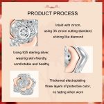 S925 Sterling Silber Rose Gold Glänzende Rose DIY Perlen – Bild 4