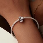 S925 Sterling Silber Rose Gold Glänzende Rose DIY Perlen – Bild 6