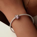 S925 Sterling Silber Galvanisierte Rose Gold Herz Hohl DIY Perlen – Bild 6