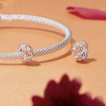 S925 Sterling Silber Rose Armband DIY Perlen Zubehör – Bild 3