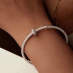 S925 Sterling Silber Rose Armband DIY Perlen Zubehör – Bild 6