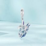 S925 Sterling Silber Fliegender Drache DIY Schmuck Anhänger Perlen – Bild 2