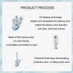 S925 Sterling Silber Fliegender Drache DIY Schmuck Anhänger Perlen – Bild 4