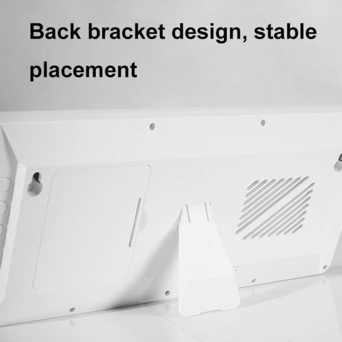 LCD Multifunktionale Wohnzimmer Wanduhr Elektronische Uhr Mit Datum/Temperatur/Feuchtigkeit Display – Bild 6