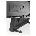 Multifunktionale LED Digital Display Elektronische Wanduhr Wohnzimmer Leiser Wecker, Blue, Green, Orange, Colorful – Bild 7